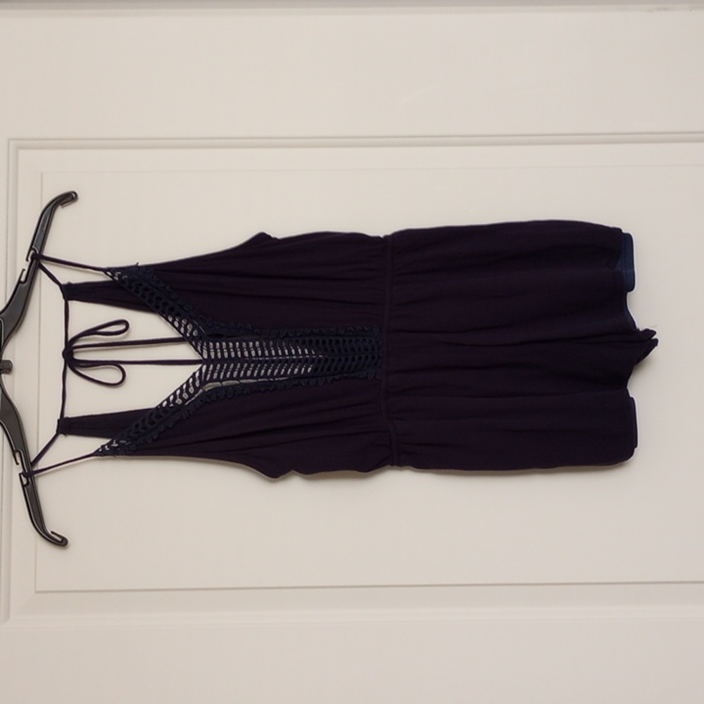 Open Back Romper Shorts